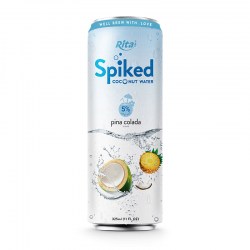 Spiked Pina colada Coconut Water 