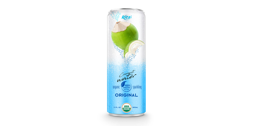 Coco Organic Sparkling 320ml in can