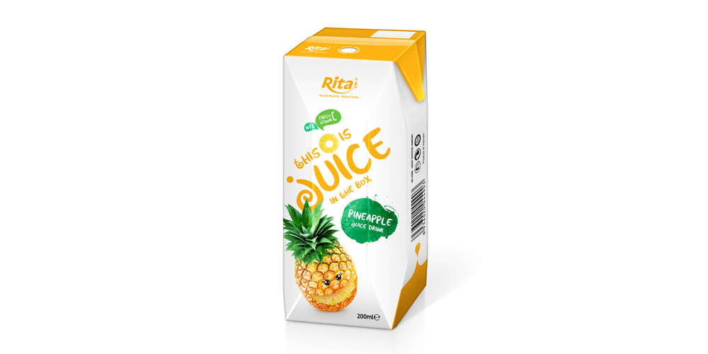 packaging solutions fruit pineapple juice in aseptic