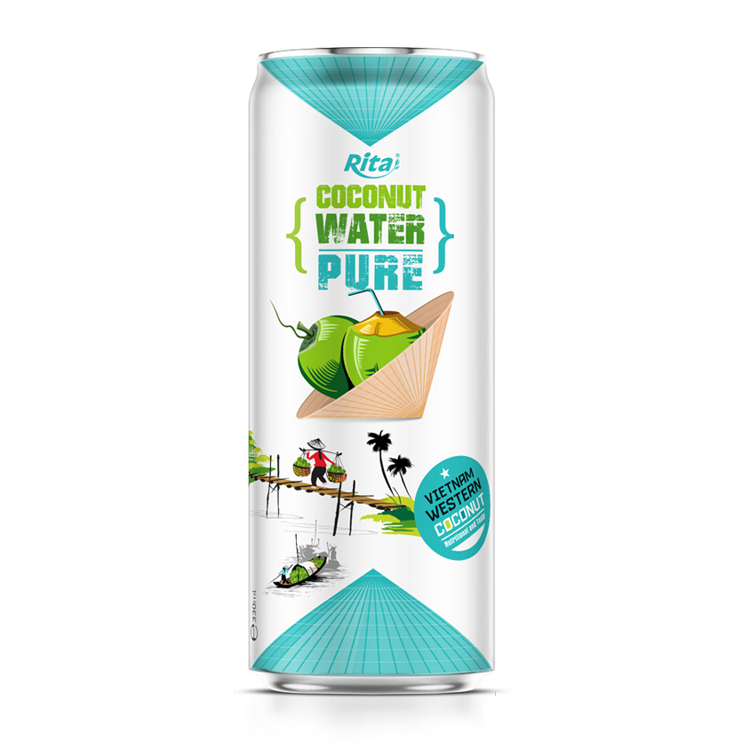 330ml Pure coconut water own brand