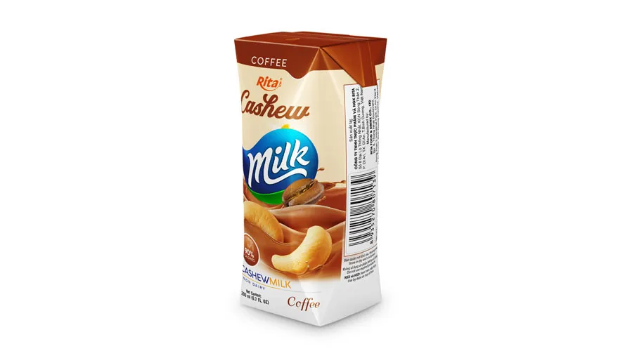 Good taste cashew milk coffee 200ml box paper