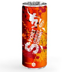 Energy drink 250ml aluminum canned 4 from RITA US