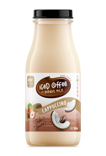 Rita Iced Coffee with Coconut Milk Cappuccino 280ml Glass Bottle
