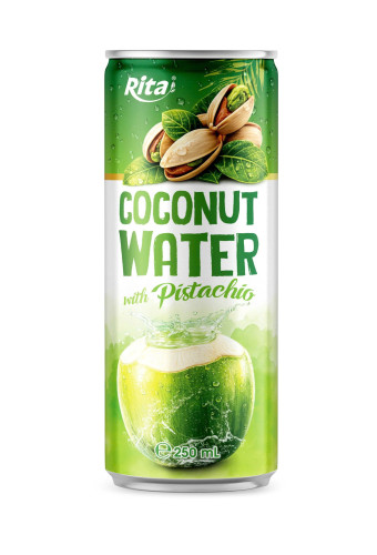 Rita Coconut Water with Pistachio 250ml Can